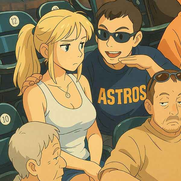 Bella arte de Ghibli mostrando las capacidades de transformación de la IA