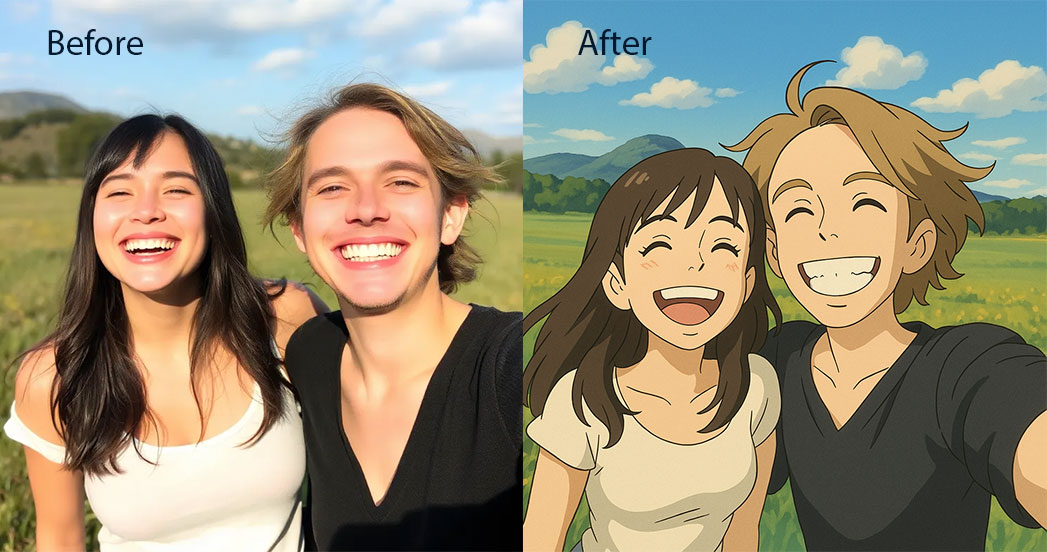 เครื่องกำเนิด Ghibli AI ขั้นสูงในการสร้างงานศิลปะสตูดิโอ Ghibli