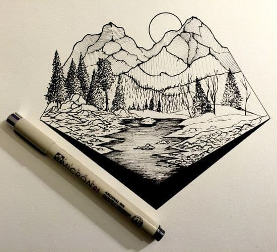 Needle Pen Art